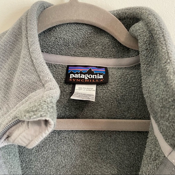 Patagonia Synchilla Zip Up Grey Jacket - Picture 3 of 5